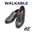 画像1: WALKABLE 幅広 甲高 ウォーカブル 2093 6E(G) 黒 ブラック ビジネスシューズ (1)